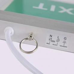 ELLE Indicateur En Acrylique - Éclairage D'urgence - Indicateur D'évacuation De Sécurité - Clignotant à Droite - 110-220 V -Pas Cher Eclairage professionnel Magasin 45683201 5