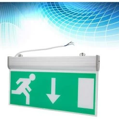 ELLE Éclairage De Sortie De Secours à LED , éclairage De Signalisation De Secours à LED, Feux D'évacuation De Sécurité Verts Pour Centres Commerciaux, Supermarchés, Gares Et Lieux De Divertissement (vers Le Bas) 10 ELLE Éclairage De Sortie De Secours à LED , éclairage De Signalisation De Secours à LED, Feux D'évacuation De Sécurité Verts Pour Centres Commerciaux, Supermarchés, Gares Et Lieux De Divertissement (vers Le Bas) -Pas Cher Eclairage professionnel Magasin 45690742 4
