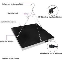 Hengda 2x 45W 225LED Lampe De Croissance Plant Full Spectrum UV Culture Floraison Légume -Pas Cher Eclairage professionnel Magasin 47361266 4