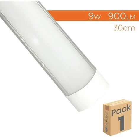 LED ATOMANT SL Réglette LED De Surface Slim 30cm 9W 900LM | Blanc Froid 6500K - Pack 1 Pce. - Blanc Froid 6500K 3 LED ATOMANT SL Réglette LED De Surface Slim 30cm 9W 900LM | Blanc Froid 6500K - Pack 1 Pce. - Blanc Froid 6500K