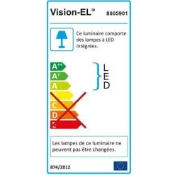 MIIDEX LIGHTING HIGH BAY LED SLIM 200W (1980W) IP65 Blanc Neutre 4000°K 24000 Lumens -Pas Cher Eclairage professionnel Magasin 50412621 5