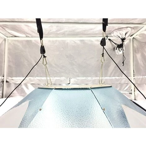 Sangle à Cliquet Corde 1/8 Pouces Rope Ratchet Robuste Réglable Pour Lampe à Suspension Growth (2 Pièces),Starlight 7 Sangle à Cliquet Corde 1/8 Pouces Rope Ratchet Robuste Réglable Pour Lampe à Suspension Growth (2 Pièces),Starlight – Image 5