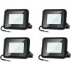 SUPERMARKET 4X 10W Projecteur LED Extérieur, Spot LED Super Lumineux 6000K Blanc Froid, Projecteur LED IP66 étanche, Projecteur LED D'extérieur 900LM Lumière Pour Atelier, Garage, Jardin, Patios，Superma -Pas Cher Eclairage professionnel Magasin 52565472 1
