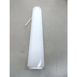 SIGNCOMPLEX Reglette LED 30W Blanc Chaud 3000K 2680lm 603x106x72mm Haute Puissance 230V Opale 230° étanche IK10 IP65 ArcS I