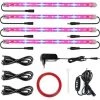 LONGZIMING IP65 Lampe Horticole Culture Indoor 40W LED Horticole T5 Grow LED Avec Minuterie 3H/6H/12H Et Luminosité Dimmable 25%/50%/75%/100% Pour Intérieur/Serre/Hydroponique/Grow Box Culture [4Pcs] -Pas Cher Eclairage professionnel Magasin 52739671 1
