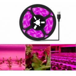 Bande Lumineuse LED Pour Croissance De Plantes, étanche, Lampe De Croissance à Spectre Complet Pour Plantes D'intérieur, Plantes Succulentes, Culture Hydroponique, Serre,3m,Starlight 11 Bande Lumineuse LED Pour Croissance De Plantes, étanche, Lampe De Croissance à Spectre Complet Pour Plantes D'intérieur, Plantes Succulentes, Culture Hydroponique, Serre,3m,Starlight -Pas Cher Eclairage professionnel Magasin 53317837 5