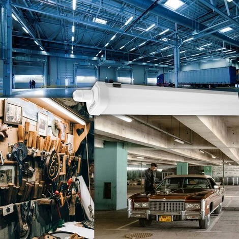 ARUM LIGHTING Reglette LED Etanche 40W PANAMA120cm IP65 Eq400W Interconnectable | Température De Couleur: Blanc Froid 6000K 4 ARUM LIGHTING Reglette LED Etanche 40W PANAMA120cm IP65 Eq400W Interconnectable | Température De Couleur: Blanc Froid 6000K – Image 2