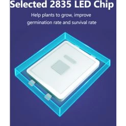 LIFCAUSAL Ampoule LED De Croissance Pour Plantes D'intérieur Spectre Rouge Et Bleu Ampoules LED Pour Plantes E14 Lampe De Croissance Pour Semis Hydroponique Fleurs Succulentes Veg Greenhouse (220V) -Pas Cher Eclairage professionnel Magasin 53617378 3