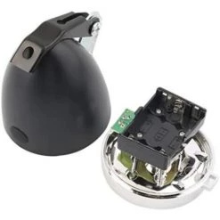 Lampe Frontale De Vélo Rétro, Phare De Vélo Vintage à 3 LED Alimenté Par Batterie, Lampe Frontale à 2 Modes Avec Support (noir)-BISBISOUS -Pas Cher Eclairage professionnel Magasin 53815776 5