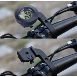 Ordinateur De Vélo Sans Fil, Compteur De Vitesse Rond à Rétroéclairage LCD 3 Couleurs, Compteur Kilométrique De Vélo étanche Multifonctionnel Pour Le Suivi De La Distance, De La Vitesse, De La Température (noir)-BISBISOUS -Pas Cher Eclairage professionnel Magasin 53815780 5