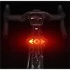 Clignotant De Vélo Télécommande Indicateur De Direction LED Feu Arrière Avec Klaxon VTT Lampe Rechargeable USB Feu Arrière De Vélo (Noir)-BISBISOUS