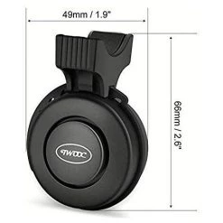 Update Design 100 DB Étanche Vélo Klaxon Électronique Bell Sécurité Trompette USB Charge Vélo Klaxon Alarme Vélo Audio Avertissement Sirène Vélo Accessoire (Noir) [VERSION AMÉLIORÉE] (Noir)-BISBISOUS -Pas Cher Eclairage professionnel Magasin 53815828 5