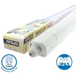 ARUM LIGHTING Lot De 4 Reglettes LED Etanche 24W 120cm IP65 PANAMA | Température De Couleur: Blanc Neutre 4000K -Pas Cher Eclairage professionnel Magasin 54234345 4