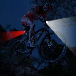 Betterlife Combinaison De Feux Arri;res Et Phare De Lo Kit D' Eacute;clairage Pour V Eacute;lo Avec 4 Modes Clignotants LED Rechargeables,2 Acirc;ble USB Et 4 Courroie Inclus Blanc,rouge -Pas Cher Eclairage professionnel Magasin 54820279 4