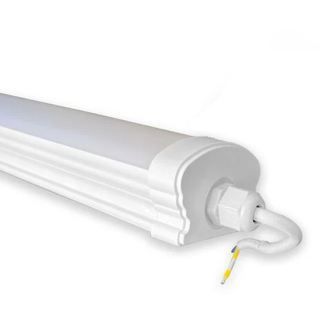 EUROPALAMP LOT DE 5 RÉGLETTES LED 72W 7800LM 120CM ÉTANCHE IP65 BLANC NEUTRE 4 EUROPALAMP LOT DE 5 RÉGLETTES LED 72W 7800LM 120CM ÉTANCHE IP65 BLANC NEUTRE – Image 2