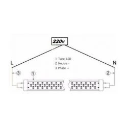 Kit De Réglette LED étanche Double Pour Tubes T8 120cm IP65 (2 Néons T8 20W Inclus) - Blanc Chaud 2300k - 3500k - SILUMEN -Pas Cher Eclairage professionnel Magasin 56327052 5