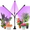 Randaco Lampe De Plante 30W, Lampe De Croissance Lampe Horticole à Trois Têtes Avec Cou De Cygne Flexible 360°, équipée De 60 LEDs 2 Randaco Lampe De Plante 30W, Lampe De Croissance Lampe Horticole à Trois Têtes Avec Cou De Cygne Flexible 360°, équipée De 60 LEDs -Pas Cher Eclairage professionnel Magasin 56395305 1
