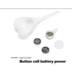 Lumière De Vélo, Boules De Vélo Queue En Forme De Coeur Silicone Créatif étanche Nuit Essentielle LED Feux D'avertissement Siège (vert)-BISBISOUS -Pas Cher Eclairage professionnel Magasin 56485844 3