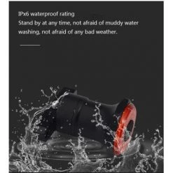 Feu Arrière Intelligent Pour Vélo, Capteur De Frein, Lumière De Vélo, Feu Arrière De Vélo Rechargeable USB IPX6, Feu Arrière étanche Pour Vélo, Accessoires Arrière De Haute Intensité, Adaptés à Tous Les Vélos (noir)-BISBISOUS 9 Feu Arrière Intelligent Pour Vélo, Capteur De Frein, Lumière De Vélo, Feu Arrière De Vélo Rechargeable USB IPX6, Feu Arrière étanche Pour Vélo, Accessoires Arrière De Haute Intensité, Adaptés à Tous Les Vélos (noir)-BISBISOUS -Pas Cher Eclairage professionnel Magasin 57647988 3