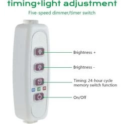 STARLIGHT SL.GT Lampe Horticole LED Alimenté Par USB Luminosité Réglable Avec Chronométrage Lumière De Croissance Des Plantes(Un Pour Un, Rouge Et Bleu) -Pas Cher Eclairage professionnel Magasin 59501486 2