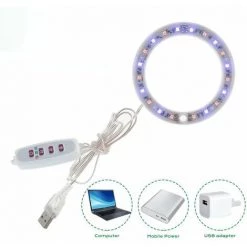 STARLIGHT SL.GT Lampe Horticole LED Alimenté Par USB Luminosité Réglable Avec Chronométrage Lumière De Croissance Des Plantes(Un Pour Un, Rouge Et Bleu) -Pas Cher Eclairage professionnel Magasin 59501486 4