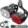 GALOZZOIT Ensemble D'éclairage De Vélo, Feu Arrière Et Phare à LED De Sport De Vélo, Feu Avant à 4 Modes D'éclairage Et Feu Arrière à 6 Modes D'éclairage Larfait Pour Le Vélo De Montagne Ou De Route 2 GALOZZOIT Ensemble D'éclairage De Vélo, Feu Arrière Et Phare à LED De Sport De Vélo, Feu Avant à 4 Modes D'éclairage Et Feu Arrière à 6 Modes D'éclairage Larfait Pour Le Vélo De Montagne Ou De Route -Pas Cher Eclairage professionnel Magasin 59800331 1