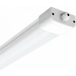 Anten 150CM Neon Tube Garage 45W Tube Neon LED Étanche IP65 Regelette LED Anti-Poussière Anti-Corrosion Et Anti-Choc Neon LED Lampe Néon Blanc Neutre 4000K