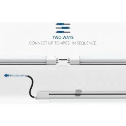 2×Anten Neon Tube Garage 150CM 45W Tube Neon LED Étanche IP65 Reglette LED 150CM Anti-Poussière Anti-Corrosion Et Anti-Choc Neon LED 150CM Lampe Néon Blanc Froid 6000K 10 2×Anten Neon Tube Garage 150CM 45W Tube Neon LED Étanche IP65 Reglette LED 150CM Anti-Poussière Anti-Corrosion Et Anti-Choc Neon LED 150CM Lampe Néon Blanc Froid 6000K -Pas Cher Eclairage professionnel Magasin 6011262 4