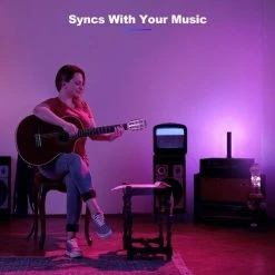 FUHUIDATRADING LIGHT Smart LED Lampe, RGB Smart Lampe Bureau Avec Effets D'éclairage Multiples Et Musique, Gaming Lampe, Lumière D'ambiance, Smart Flow Light Bar Pour TV, PC, Décoration De Chambre -Pas Cher Eclairage professionnel Magasin 60536061 3