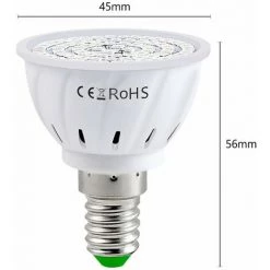 HANBING Spot LED Haute Luminosité à économie D'énergie, Intérieur, Maison à Bulles (GU10 Blanc 48 Perles) -Pas Cher Eclairage professionnel Magasin 60607768 4