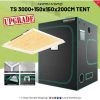 Mars Hydro TS3000 LED élèvent Des Lumières Eclairage Horticole+ 150x150x200cm élèvent Une Tente De Culture Hydroponique En Intérieur Fleur Végétale
