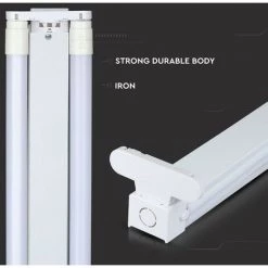 V-TAC Plafonnier LED Double Pour T8 150cm IP20 -Pas Cher Eclairage professionnel Magasin 60690932 3