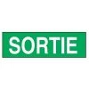 ETIQUETTE DE SIGNALISATION SORTIE POUR BLOC LUMINOX OU BEHAR - LUMINOX LUM10407 -Pas Cher Eclairage professionnel Magasin 60946087 1