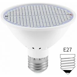 LIFCAUSAL Ampoule LED De Croissance Pour Plantes D'intérieur Spectre Rouge Et Bleu 126 Ampoules LED E27 Lampe De Croissance Pour Semis Hydroponique Fleurs Succulentes Veg Serre (85-265 V) -Pas Cher Eclairage professionnel Magasin 63810829 3