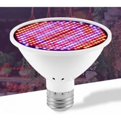 LIFCAUSAL Ampoule LED De Croissance Pour Plantes D'intérieur Spectre Rouge Et Bleu 126 Ampoules LED E27 Lampe De Croissance Pour Semis Hydroponique Fleurs Succulentes Veg Serre (85-265 V) -Pas Cher Eclairage professionnel Magasin 63810829 5