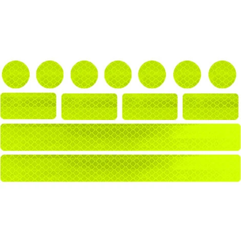 CARILLONSàVENT Autocollants Réfléchissants, Autocollants Lumineux Auto-adhésifs à Haut Pouvoir Réfléchissant Millows Pour Poussette, Vélo, Casque Et Cartables Carivent 3 CARILLONSàVENT Autocollants Réfléchissants, Autocollants Lumineux Auto-adhésifs à Haut Pouvoir Réfléchissant Millows Pour Poussette, Vélo, Casque Et Cartables Carivent