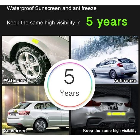 CARILLONSàVENT Autocollants Réfléchissants, Autocollants Lumineux Auto-adhésifs à Haut Pouvoir Réfléchissant Millows Pour Poussette, Vélo, Casque Et Cartables Carivent 4 CARILLONSàVENT Autocollants Réfléchissants, Autocollants Lumineux Auto-adhésifs à Haut Pouvoir Réfléchissant Millows Pour Poussette, Vélo, Casque Et Cartables Carivent – Image 2