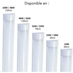 Réglette Lumineuse 150cm 48W - Blanc Chaud 2300K - 3500K - SILAMP - Blanc Chaud 2300K - 3500K 11 Réglette Lumineuse 150cm 48W - Blanc Chaud 2300K - 3500K - SILAMP - Blanc Chaud 2300K - 3500K -Pas Cher Eclairage professionnel Magasin 6476744 5