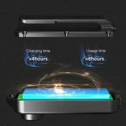 Ensoleillé Vélo Lumière Rechargeable LED Eclairage Avant Et Arrière, Lampe Puissantes Étanche Et Antichoc, Lampes Casque, Pour VTT Cycliste Poussette Camping Trotinette, Accessoires éclairage Vélo -Pas Cher Eclairage professionnel Magasin 64882579 4