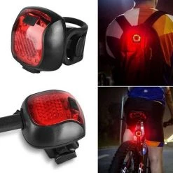 QERSTA VTT Phare Vélo Lumière Feu Arrière Vélo LightBike Feu Arrière étanche équitation Arrière Led Usb Rechargeable -Pas Cher Eclairage professionnel Magasin 65039887 3