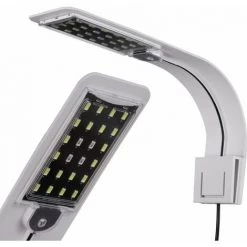 Lampe LED D'aquarium - À Clipser - Avec Lumière Blanche Et Bleue - 10 W - Avec Prise UE - 24 LED - Pour Aquarium, Citernes, Jardins De Rocaille [Classe énergétique A] S'arêern -Pas Cher Eclairage professionnel Magasin 65359424 4