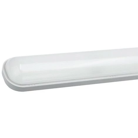 MIIDEX LIGHTING Boitier Slim IP65 LED Intégrées 48W (430W) Blanc Chaud 3000°K Opale Traversant 3 MIIDEX LIGHTING Boitier Slim IP65 LED Intégrées 48W (430W) Blanc Chaud 3000°K Opale Traversant