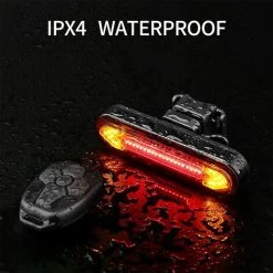 FLYME Feu Arrière Pour Vélo - Rechargeable USB -Pas Cher Eclairage professionnel Magasin 67807633 3