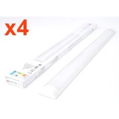 Réglette Lumineuse 120cm 36W (Pack De 4) - Blanc Froid 6000K - 8000K - SILAMP - Blanc Froid 6000K - 8000K -Pas Cher Eclairage professionnel Magasin 8755118 3