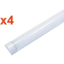 Réglette Lumineuse 120cm 48W (Pack De 4) - Blanc Froid 6000K - 8000K - SILAMP - Blanc Froid 6000K - 8000K -Pas Cher Eclairage professionnel Magasin 8755121 3