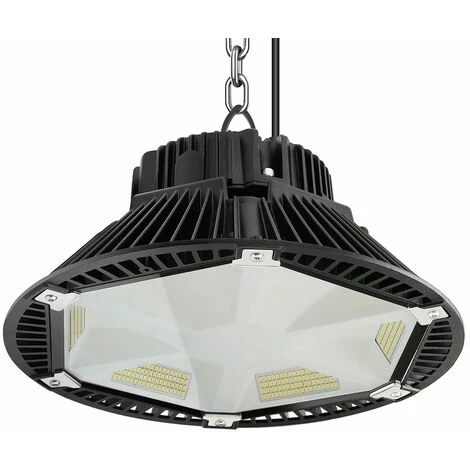 Anten 150W UFO LED Anti-Éblouissement Suspension Industrielle LED Étanche IP65 Éclairage Haute Baie Blanc Neutre 4000K (Connecteur De Câble étanche Fourni) 3 Anten 150W UFO LED Anti-Éblouissement Suspension Industrielle LED Étanche IP65 Éclairage Haute Baie Blanc Neutre 4000K (Connecteur De Câble étanche Fourni)
