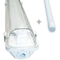 ECLAIRAGE DESIGN Kit Tube Led 150cm 6000K + Boitier étanche 150