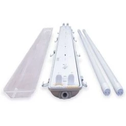 ECLAIRAGE DESIGN Kit 2 Tubes LED 120cm 6400K + Boitier étanche -Pas Cher Eclairage professionnel Magasin 9189018 3
