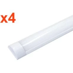 Réglette Lumineuse 150cm 60W (Pack De 4) - Blanc Froid 6000K - 8000K - SILAMP - Blanc Froid 6000K - 8000K -Pas Cher Eclairage professionnel Magasin 9376455 3