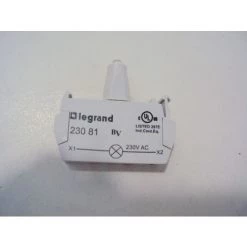 Bloc Lumineux Pour Tete Rouge à Ressort Bloc Led 230V Acs LEGRAND 023081